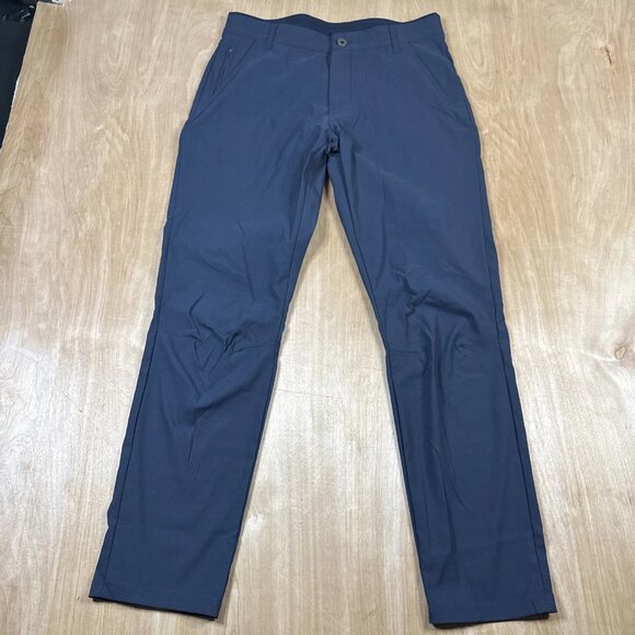 Kuhl Renegade Recon Men’s Blue Hiking Chino UPF 50 Pants Size 32x32 - Picture 2 of 8